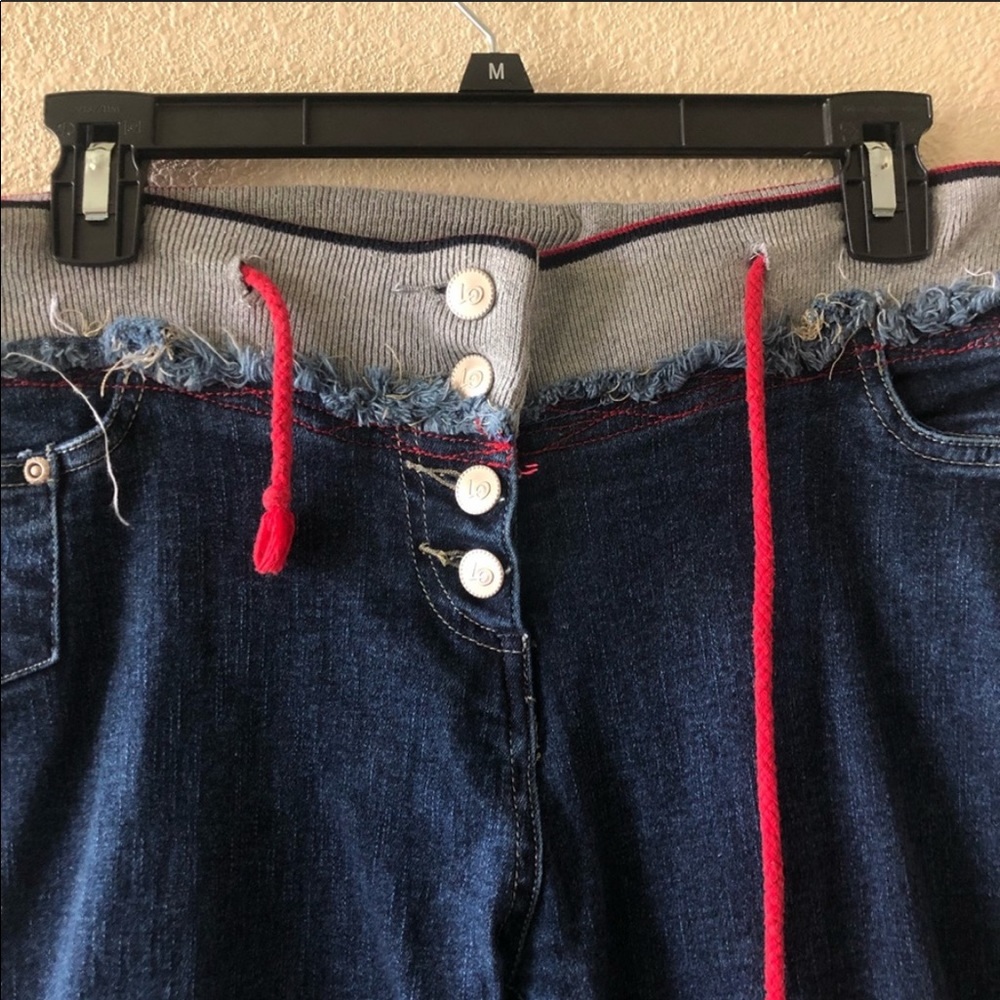 🌸3/$10🌸 Maternity Stretchy Blue Jean - Picture 2 of 6